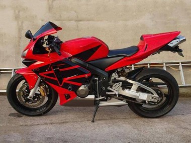 Custom 1991-1994 Honda CBR600 F2 Motorcycle Fairings - Red Matte Black UK