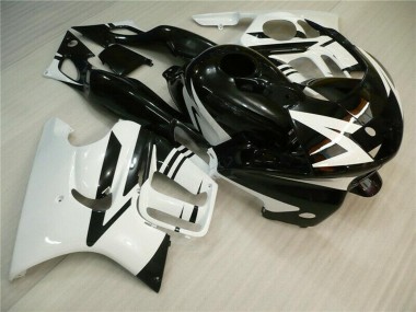 Custom 1995-1996 Honda CBR600 F3 Motorcycle Fairings - White Glossy Black UK
