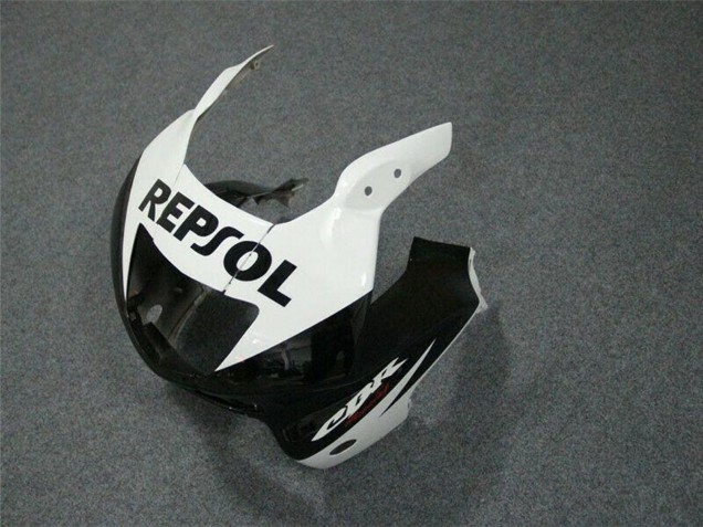1997-1998 Honda CBR600 F3 Motorcycle Fairings - White Glossy Black Repsol UK