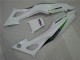 1995-1996 Honda CBR600 F3 Motorcycle Fairings - White Silver Green Hannspree UK