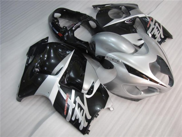 1996-2007 Suzuki GSXR 1300 Hayabusa Motorcycle Fairings - Silver Black UK