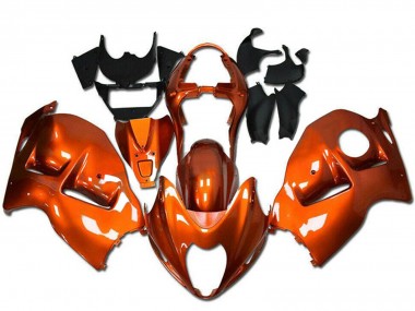 Custom 1996-2007 Suzuki GSXR 1300 Hayabusa Motorcycle Fairings - Orange UK