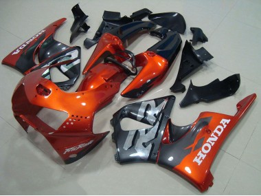 Custom 1998-1999 Honda CBR900RR 919 Motorcycle Fairings - Orange Grey UK