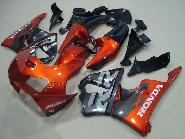 1998-1999 Honda CBR900RR 919 Motorcycle Fairings - Orange Grey UK