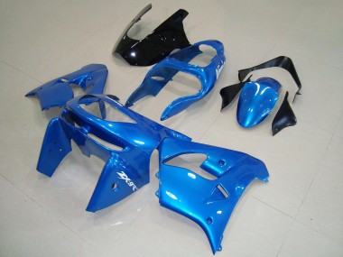 Custom 1998-1999 Kawasaki ZX9R Motorcycle Fairings - Light Blue UK