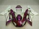 1998-2002 Yamaha YZF R6 Motorcycle Fairings - White Purple UK