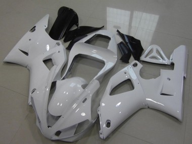 Custom 2000-2001 Yamaha YZF R1 Motorcycle Fairings - Pearl White UK