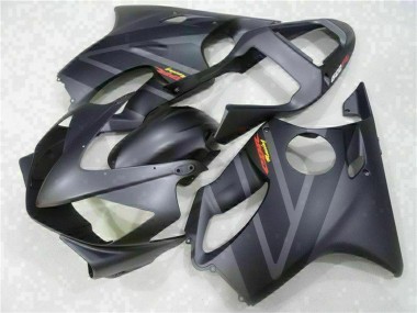 Custom 2001-2003 Honda CBR600 F4i Motorcycle Fairing - Matte Black Grey UK