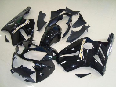 Custom 2002-2006 Kawasaki ZX12R Motorcycle Fairing Kits - Glossy Black UK