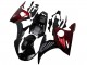 2003-2004 Yamaha YZF R6 Motorcycle Fairing Kits - Glossy Black Red UK