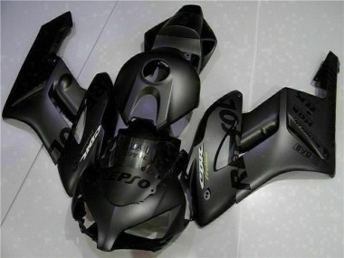 Custom 2004-2005 Honda CBR1000RR Motorcycle Fairings - Matte Black Repsol UK