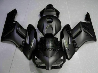 Custom 2004-2005 Honda CBR1000RR Motorcycle Fairings - Matte Black Repsol UK