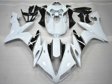 Custom 2004-2006 Yamaha YZF R1 Motorcycle Fairing - White Black UK
