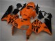 2005-2006 Honda CBR600RR Motorcycle Fairing - Orange Black Flame UK