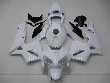 Custom 2005-2006 Honda CBR600RR Motorcycle Fairings - Glossy White UK