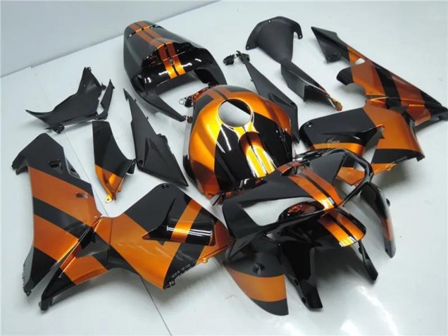 2005-2006 Honda CBR600RR Bike Fairings - Orange Black UK