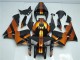 2005-2006 Honda CBR600RR Bike Fairings - Orange Black UK