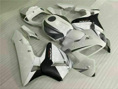Custom 2005-2006 Honda CBR600RR Bike Fairings - White Black UK