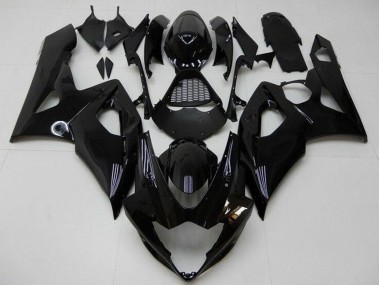 Custom 2005-2006 Suzuki GSXR 1000 Motorcycle Fairing Kits - Glossy Black UK