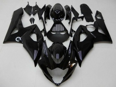 Custom 2005-2006 Suzuki GSXR 1000 Motorcycle Fairing Kits - Glossy Black UK