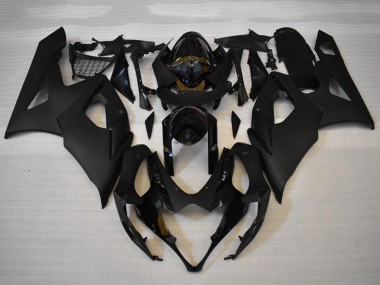 Custom 2005-2006 Suzuki GSXR 1000 Motorcycle Fairings Kits - Glossy Black Matte Black UK