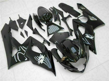 Custom 2005-2006 Suzuki GSXR 1000 Motorcycle Fairing - Glossy Black UK