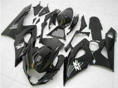 Custom 2005-2006 Suzuki GSXR 1000 Motorcycle Fairing - Glossy Black UK