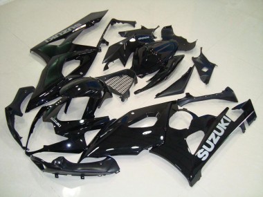 Custom 2005-2006 Suzuki GSXR 1000 Motorcycle Fairings - Glossy Black UK