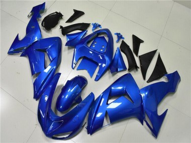 Custom 2006-2007 Kawasaki ZX10R Motorcycle Fairing - Blue UK