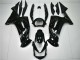 2006-2008 Kawasaki EX650 Motorcycle Fairings - Glossy Black White UK