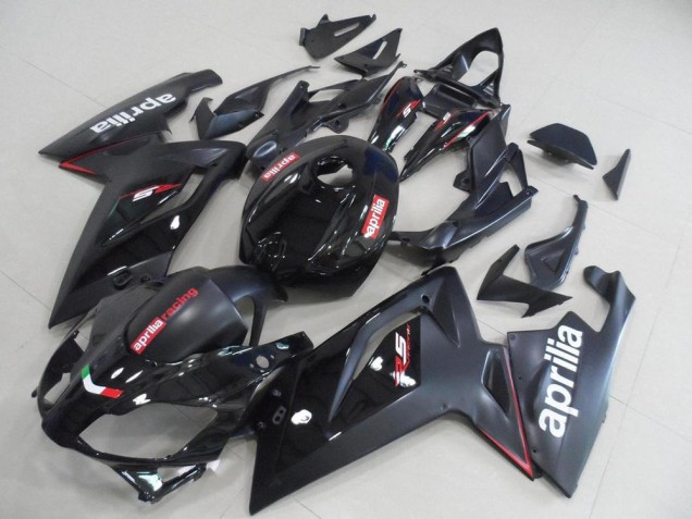 2006-2011 Aprilia RS125 Motorcycle Fairings - Glossy Black Matte Black UK