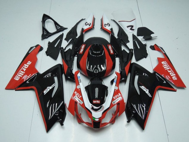 2006-2011 Aprilia RS125 Motorcycle Fairings - Glossy Black Red White UK