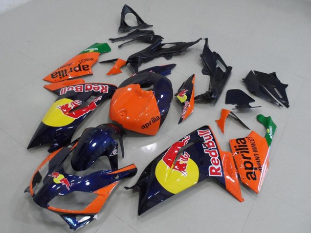 2006-2011 Aprilia RS125 Motorcycle Fairings - Orange Red Yellow Dark Blue Red Bull UK