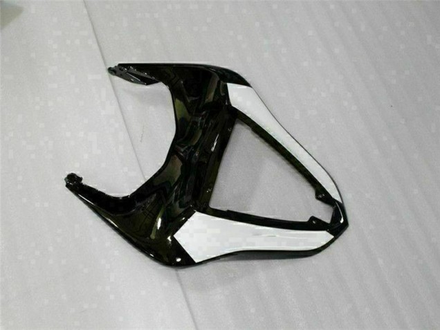 2007-2008 Kawasaki ZX6R Motorcycle Fairings - Black White UK