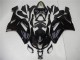 2007-2008 Kawasaki ZX6R Abs Motorcycle Fairing - Glossy Black UK
