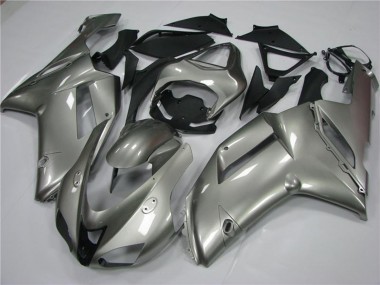 Custom 2007-2008 Kawasaki ZX6R Motorcycle Fairings - Grey UK