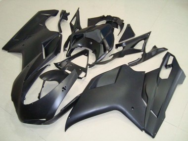 Custom 2007-2014 Ducati 848 1098 1198 Motorcycle Fairings - Matte Black UK