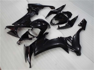 Custom 2008-2010 Kawasaki ZX10R Motorcycle Fairing - Glossy Black UK