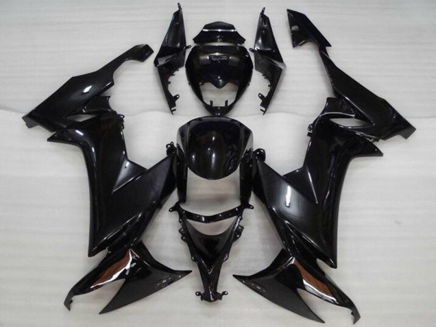 2008-2010 Kawasaki ZX10R Motorcycle Fairing - Glossy Black UK