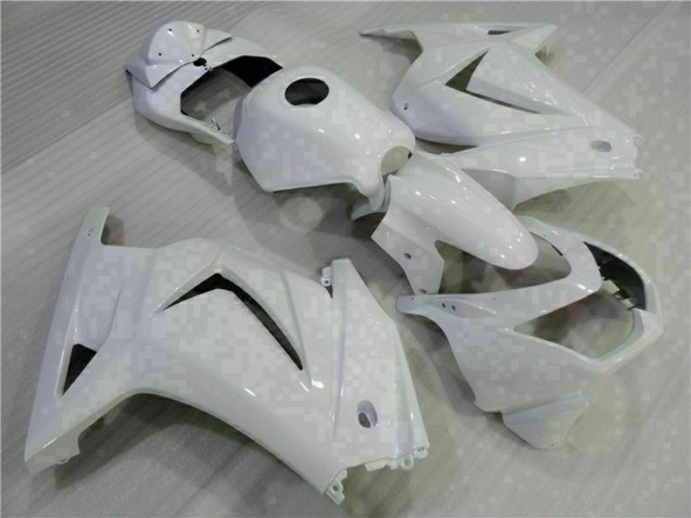 2008-2012 Kawasaki EX250 Motorcycle Fairings - White UK