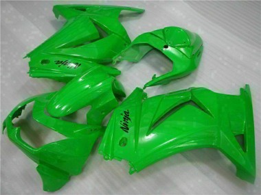 Custom 2008-2012 Kawasaki EX250 Motorcycle Fairings - Green UK