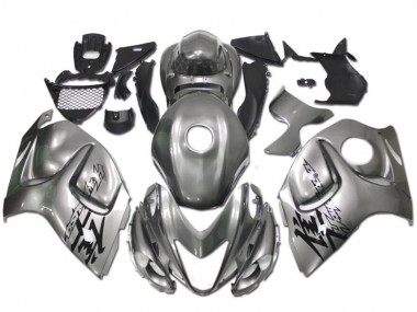 Custom 2008-2020 Suzuki GSXR 1300 Hayabusa Motorcycle Fairing - Silver UK