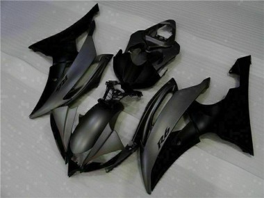 Custom 2008-2016 Yamaha YZF R6 Motorcycle Fairing - Matte Black UK