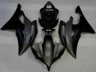 Custom 2008-2016 Yamaha YZF R6 Motorcycle Fairing - Matte Black UK