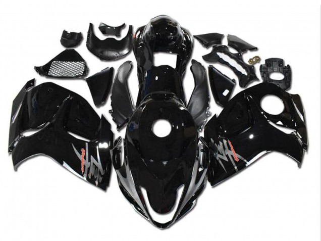 2008-2020 Suzuki GSXR 1300 Hayabusa Motorcycle Fairings - Glossy Black Grey UK