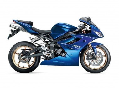 Custom 2009-2012 Triumph Daytona 675 Triple Motorcycle Fairings - Blue UK