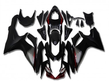 Custom 2011-2024 Suzuki GSXR 600/750 Motorcycle Fairings - Glossy Black Matte Black Grey Red UK