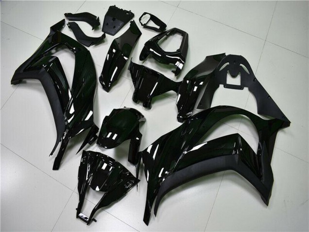 2011-2015 Kawasaki ZX10R Motorcycle Fairings - Glossy Black UK