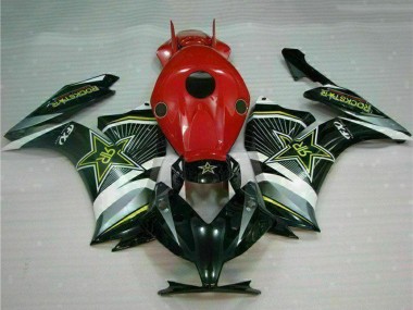 Custom 2012-2016 Honda CBR1000RR Motorcycle Fairings - Red Black White Silver Green Glossy Black UK