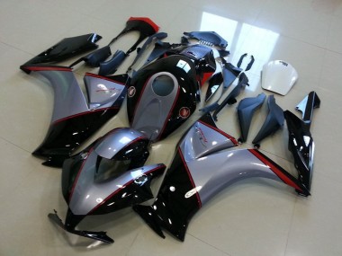 Custom 2012-2016 Honda CBR1000RR Motorcycle Fairings - Grey Red Glossy Black UK